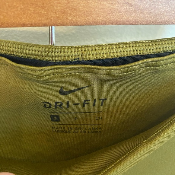 Nike | Performance One color block | Leggings | Olive | Size Small | NWT - Picture 7 of 9